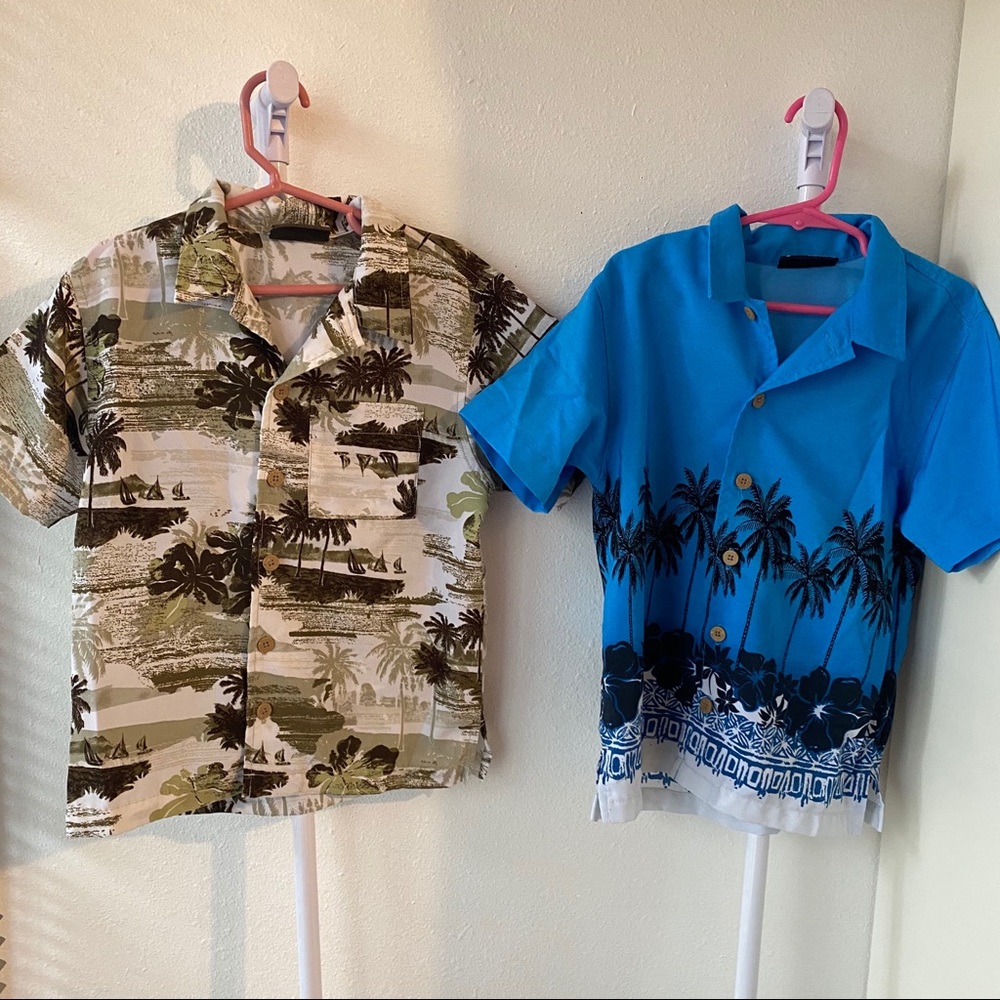 Island Tropic Button Downs S